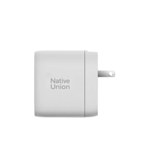 Native Union Φορτιστής Χωρίς Καλώδιο GaN με 2 Θύρες USB-A και Θύρα USB-C 67W Power Delivery Λευκός