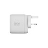 Native Union Φορτιστής Χωρίς Καλώδιο GaN με 2 Θύρες USB-A και Θύρα USB-C 67W Power Delivery Λευκός