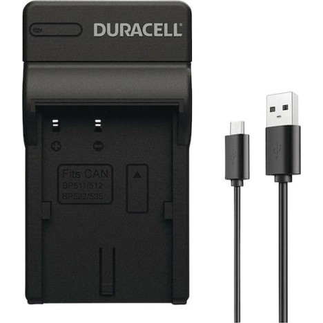 Duracell Μονός Φορτιστής Μπαταρίας DRC5902 Συμβατός με Canon