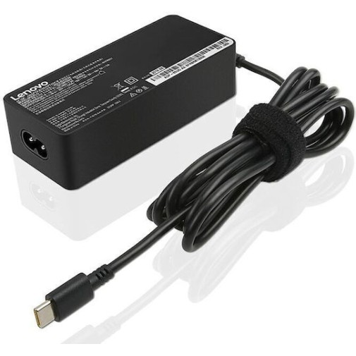 Lenovo USB-C Φορτιστής Laptop 65W χωρίς Καλώδιο Τροφοδοσίας