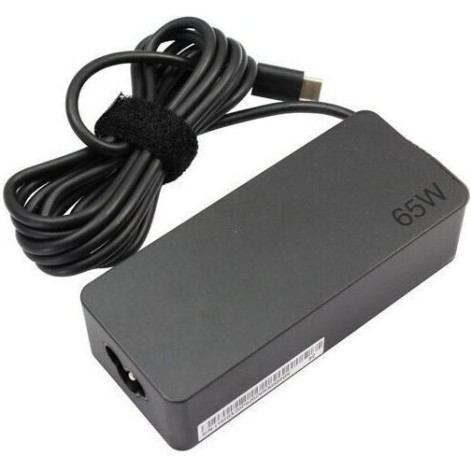 Lenovo USB-C Φορτιστής Laptop 65W χωρίς Καλώδιο Τροφοδοσίας