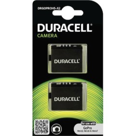 Duracell Replacement Battery DRGOPROH5-X2 for GoPro Hero 5/Hero 6/Hero 7
