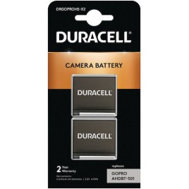 Duracell Replacement Battery DRGOPROH5-X2 for GoPro Hero 5/Hero 6/Hero 7
