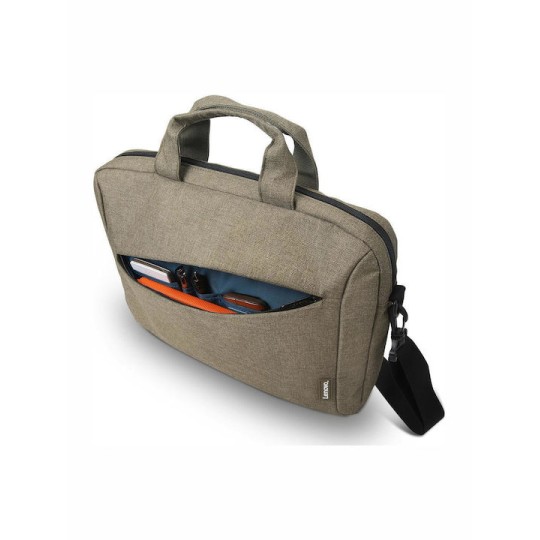 Lenovo Casual Toploader T210 Αδιάβροχη Τσάντα Ώμου / Χειρός για Laptop 15.6