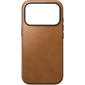 Nomad Modern Back Cover Δερμάτινο 0.85mm Καφέ (iPhone 17 Pro)