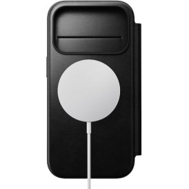 Nomad 360 Full Cover Δερμάτινο / Σιλικόνης 0.85mm με Λουράκι Μαγνητικό Μαύρο (iPhone 17 Pro)