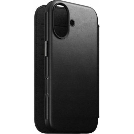 Nomad Book Δερμάτινο Μαύρο (iPhone 17)