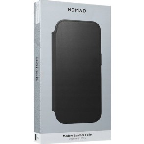 Nomad Book Δερμάτινο Μαύρο (iPhone 17)