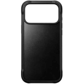 Nomad Horween Back Cover Δερμάτινο / Σιλικόνης / Πλαστικό 1.11mm με Λουράκι Μαύρο (iPhone 17 Pro Max)