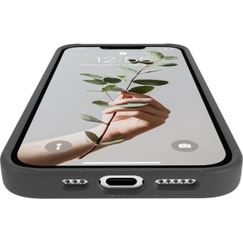 Woodcessories Back Cover Σιλικόνης 1mm Μαύρο (iPhone 14)