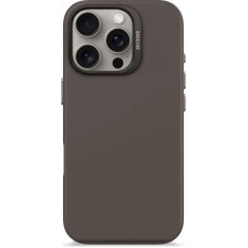 Decoded Antimicrobial Back Cover Σιλικόνης Καφέ (iPhone 16 Pro)