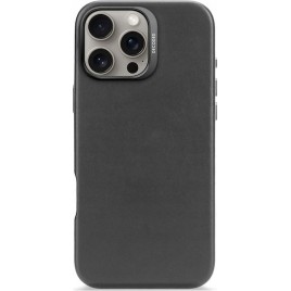 Decoded Back Cover Δερμάτινο 1mm Μαύρο (iPhone 16 Pro Max)