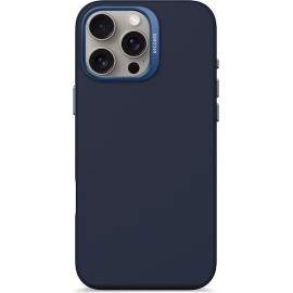 Decoded Back Cover Σιλικόνης 1.2mm Navy Μπλε (iPhone 16 Pro Max)