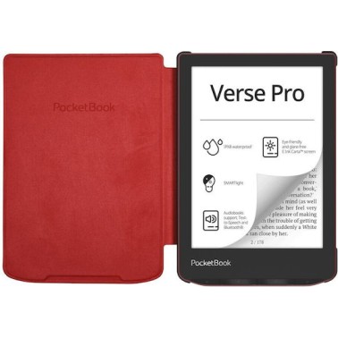 Pocketbook Flip Cover Κόκκινη (Universal 6