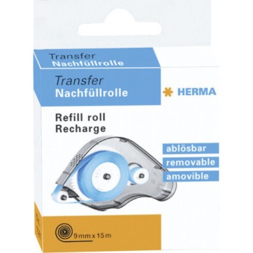 Herma Κόλλα Roller Transfer Refill Pack Removable 15m για Χαρτί