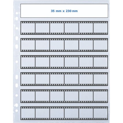 Herma Negative Packets PP Clear 25 Sheets/6-Strips Αξεσουάρ Φωτογραφικής Μηχανής 2τμχ