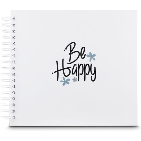 Hama Good Things Spiral 28x24 50 Weiße Seiten Happy 7717