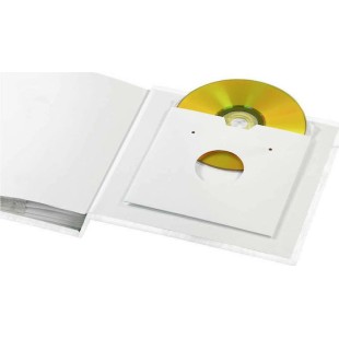 HAMA Άλμπουμ La Fleur για 200 Φωτογραφίες Διαστάσεων 10x15εκ. Λευκό 22.5x22.5εκ.