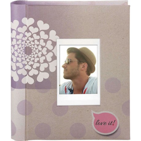 Fujifilm Mini Άλμπουμ Instax Mini Stylish Ornaments για 60 Φωτογραφίες Μωβ