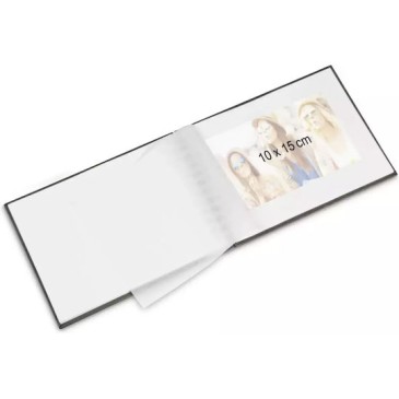HAMA Άλμπουμ Fine Art 50 Σελίδων Μαύρο 24x17εκ.