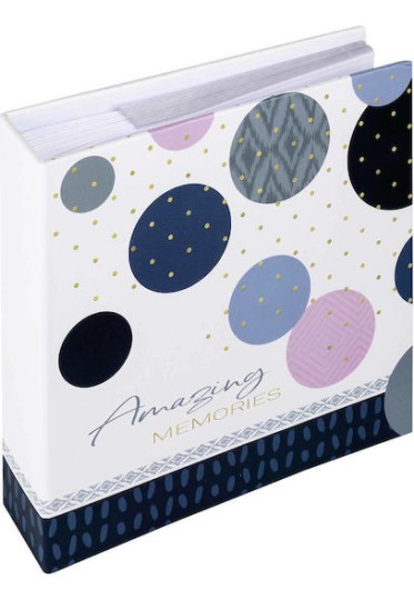 Walther Άλμπουμ Amazing Memories Blue για 200 Φωτογραφίες Διαστάσεων 10x15εκ. Μπλε 10x15εκ.