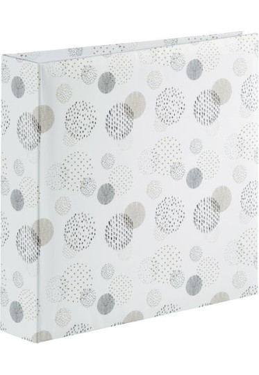 HAMA Άλμπουμ Graphic Dots για 200 Φωτογραφίες Διαστάσεων 10x15εκ. Λευκό