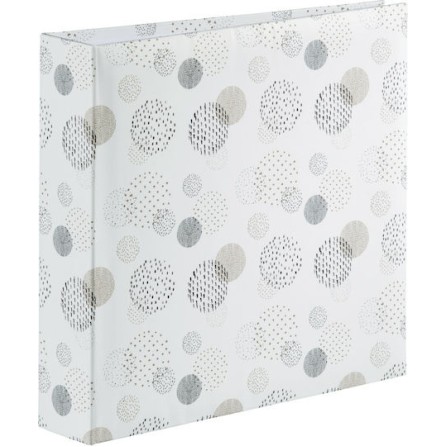 HAMA Άλμπουμ Graphic Dots για 200 Φωτογραφίες Διαστάσεων 10x15εκ. Λευκό