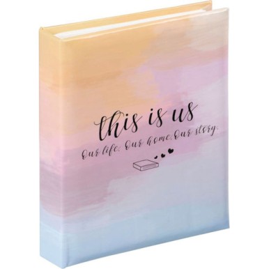 HAMA Άλμπουμ Γάμου για 40 Φωτογραφίες Διαστάσεων 10x15εκ. Μπλε 10x15εκ.