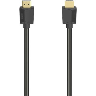 HAMA High Speed HDMI 1.4 High Speed 1080p 120Hz Braided Cable HDMI male - HDMI male 5m Μαύρο