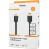 HAMA High Speed HDMI 1.4 High Speed 1080p 120Hz Braided Cable HDMI male - HDMI male 5m Μαύρο