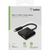 Belkin Μετατροπέας USB-C male σε HDMI / USB-C female (AVC002BTBK)