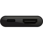 Belkin Μετατροπέας USB-C male σε HDMI / USB-C female (AVC002BTBK)