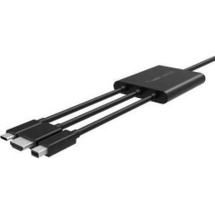 Belkin Μετατροπέας USB-C male σε HDMI / USB-C female (AVC002BTBK)