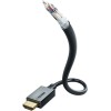 Inakustik HDMI 2.1 Ultra High Speed 48Gbps 4K 120Hz HDR VRR Cable HDMI male - HDMI male 2m Μαύρο