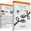 Inakustik HDMI 2.1 Ultra High Speed 48Gbps 4K 120Hz HDR VRR Cable HDMI male - HDMI male 2m Μαύρο