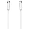 HAMA Καλώδιο Δορυφορικής F-Connector male - F-Connector male 1.5m (00205063)