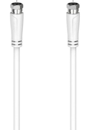 HAMA Καλώδιο Δορυφορικής F-Connector male - F-Connector male 1.5m (00205063)