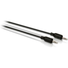 Philips Καλώδιο 3.5mm male - 3.5mm male Μαύρο 1.5m (SWA2529W/10)