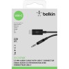Belkin USB 2.0 Cable USB-C male - 3.5mm Μαύρο 0.9m F7U079bt03-BLK