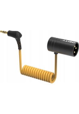 Deity Cable XLR male - 3.5mm male Κίτρινο 0.3m (DY-V-LINK)