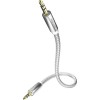 Inakustik Καλώδιο 3.5mm male - 3.5mm male Λευκό 1.5m (004101015)