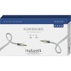 Inakustik Καλώδιο 3.5mm male - 3.5mm male Λευκό 1.5m (004101015)