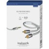 Inakustik Καλώδιο 3.5mm male - RCA male Λευκό 5m (00410005)