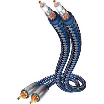 Inakustik Cable 2x RCA male - 2x RCA male 0,75m (00404007)