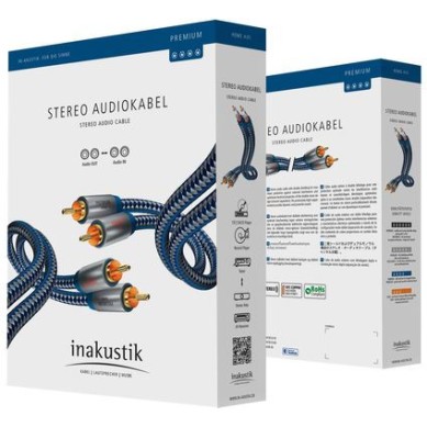 Inakustik Cable 2x RCA male - 2x RCA male 5,0m (0040405)