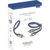 Inakustik Cable RCA male - 2x RCA male 2m (0040802)