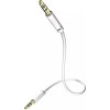 Inakustik Καλώδιο 3.5mm male - 3.5mm male Λευκό 0.75m (0031010075) 5τμχ