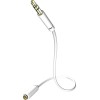 Inakustik Καλώδιο 3.5mm male - 3.5mm female Λευκό 5m (00310505)