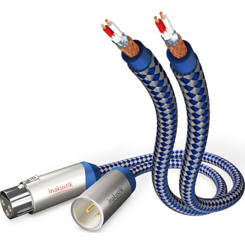 Inakustik Cable XLR male - XLR female 0.75m (00405007)