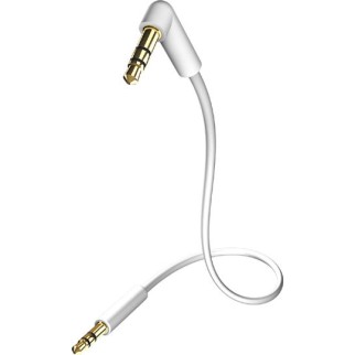 Inakustik Καλώδιο 3.5mm male - 3.5mm male Λευκό 1.5m (004104015)
